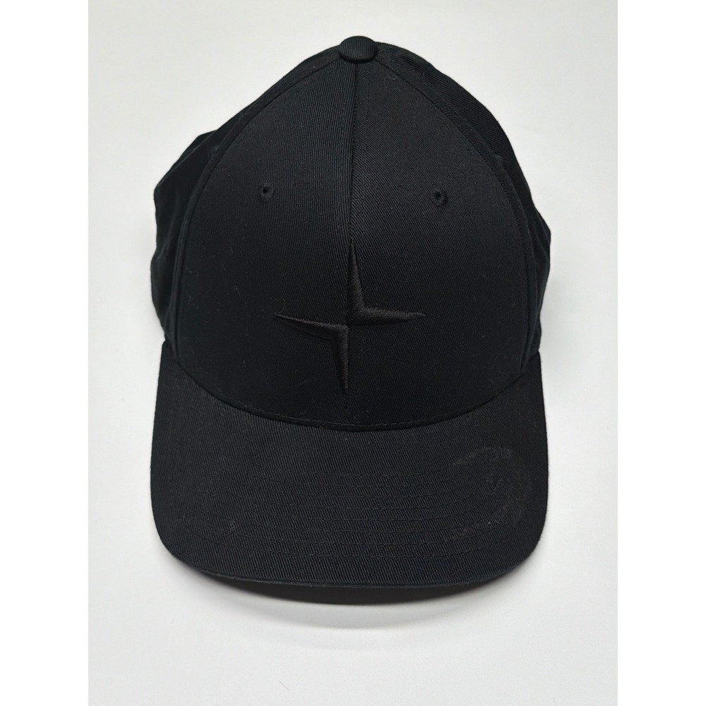 Polestar Black Flexfit‎ Baseball Cap Men's S M Baseball Hat Yupoong